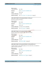 Preview for 118 page of Rohde & Schwarz R&S CMW-KM300 User Manual