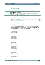 Preview for 205 page of Rohde & Schwarz R&S FPH User Manual