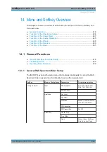 Preview for 423 page of Rohde & Schwarz R&S FPH User Manual