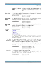 Preview for 142 page of Rohde & Schwarz R&S FSP Series Operating Manual