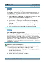 Preview for 56 page of Rohde & Schwarz R&S FSV Quick Start Manual