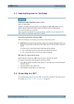 Preview for 13 page of Rohde & Schwarz R&S
NRP110TWG Getting Started