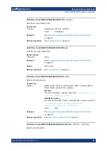 Preview for 81 page of Rohde & Schwarz R&S SMW-K116 DVB-S2/S2X User Manual