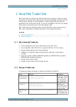 Preview for 9 page of Rohde & Schwarz R&S Trusted Disk 3.3.1 Administration Manual