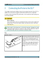 Предварительный просмотр 22 страницы Rohde & Schwarz RT-ZD40 User Manual