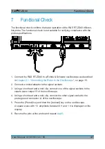 Предварительный просмотр 47 страницы Rohde & Schwarz RT-ZD40 User Manual