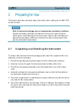 Preview for 19 page of Rohde & Schwarz RTE-COM4 Getting Started