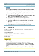 Preview for 23 page of Rohde & Schwarz RTE-COM4 Getting Started