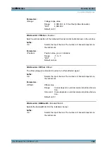 Preview for 305 page of Rohde & Schwarz RTM20 Series User Manual