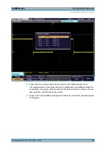 Preview for 52 page of Rohde & Schwarz RTM2000 Getting Started