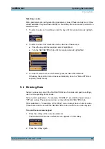 Preview for 60 page of Rohde & Schwarz RTM2000 Getting Started