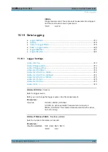 Preview for 413 page of Rohde & Schwarz Scope Rider RTH1002 User Manual