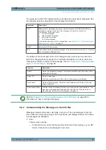 Preview for 59 page of Rohde & Schwarz SGU100A User Manual