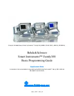 Предварительный просмотр 1 страницы Rohde & Schwarz Smart Instruments 300 Series Programming Manual