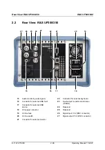 Preview for 38 page of Rohde & Schwarz Smart Instruments UP300 Operating Manual