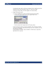 Preview for 57 page of Rohde & Schwarz SMB100A Quick Start Manual