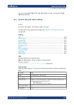 Preview for 478 page of Rohde & Schwarz SMM100A User Manual