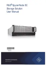 Preview for 1 page of Rohde & Schwarz SpycerNode SC User Manual