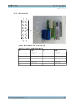 Предварительный просмотр 62 страницы Rohde & Schwarz TS-PRIO3 User Manual