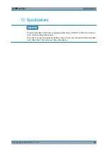 Preview for 62 page of Rohde & Schwarz TS-PSU12 User Manual