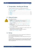 Preview for 21 page of Rohde & Schwarz TS7124AS Instruction Handbook Manual