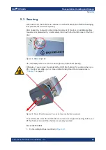 Preview for 22 page of Rohde & Schwarz TS7124AS Instruction Handbook Manual