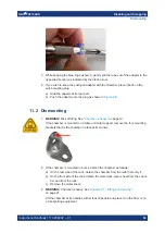 Preview for 64 page of Rohde & Schwarz TS7124AS Instruction Handbook Manual