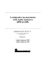 Preview for 1 page of Rohde & Schwarz UPD Application Note