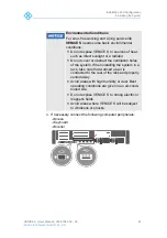 Предварительный просмотр 63 страницы Rohde & Schwarz VENICE S User Manual