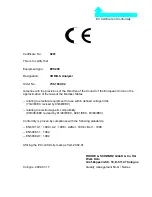 Preview for 3 page of Rohde & Schwarz VOR/ILS Analyzer EVS200 User Manual