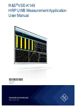 Preview for 1 page of Rohde & Schwarz VSE-K149 User Manual