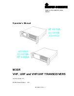 Rohde & Schwarz XD 4410A Operator'S Manual preview