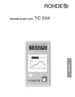 Предварительный просмотр 49 страницы Rohde TC 504 Operating Instructions Manual