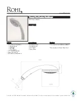 Preview for 5 page of Rohl ECLISSI EC16W1 Installation Instructions Manual