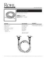 Preview for 7 page of Rohl ECLISSI EC16W1 Installation Instructions Manual