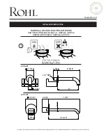 Preview for 10 page of Rohl ECLISSI EC16W1 Installation Instructions Manual