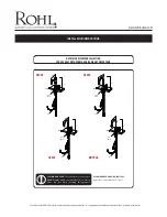 Preview for 3 page of Rohl G7545LM Manual