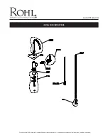 Предварительный просмотр 2 страницы Rohl GKIT1655 Manual