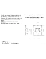 Rohl MATHESON ML2015LMAPC Installation Instructions предпросмотр