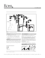 Preview for 4 page of Rohl Perrin & Rowe U.3706X Manual