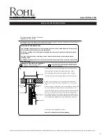 Предварительный просмотр 4 страницы Rohl Perrin & Rowe U.4846LS-2 Installation Instructions