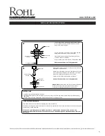 Предварительный просмотр 5 страницы Rohl Perrin & Rowe U.4846LS-2 Installation Instructions