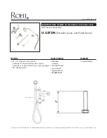 Предварительный просмотр 6 страницы Rohl PERRIN & ROWE U.KIT1NL Manual