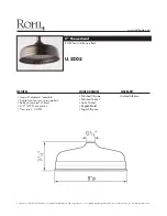 Предварительный просмотр 10 страницы Rohl PERRIN & ROWE U.KIT1NL Manual