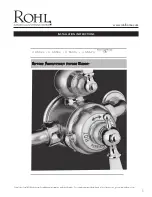 Предварительный просмотр 11 страницы Rohl PERRIN & ROWE U.KIT1NL Manual