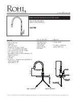 Rohl U.4744 Manual preview