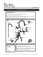 Preview for 5 page of Rohl U.4744 Manual