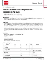 Preview for 1 page of Rohm BD9B304QWZ User Manual