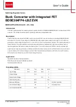 Rohm BD9E304FP4-EVK-002 User Manual preview