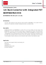 Rohm BD9F800MUX-EVK-001 User Manual preview